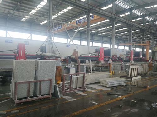 Wanli Stone Group purchased CNC granite cutting machine